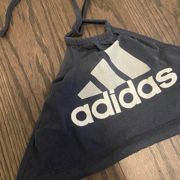 Re-worked Adidas Top Vintage - Picture 2 of 3